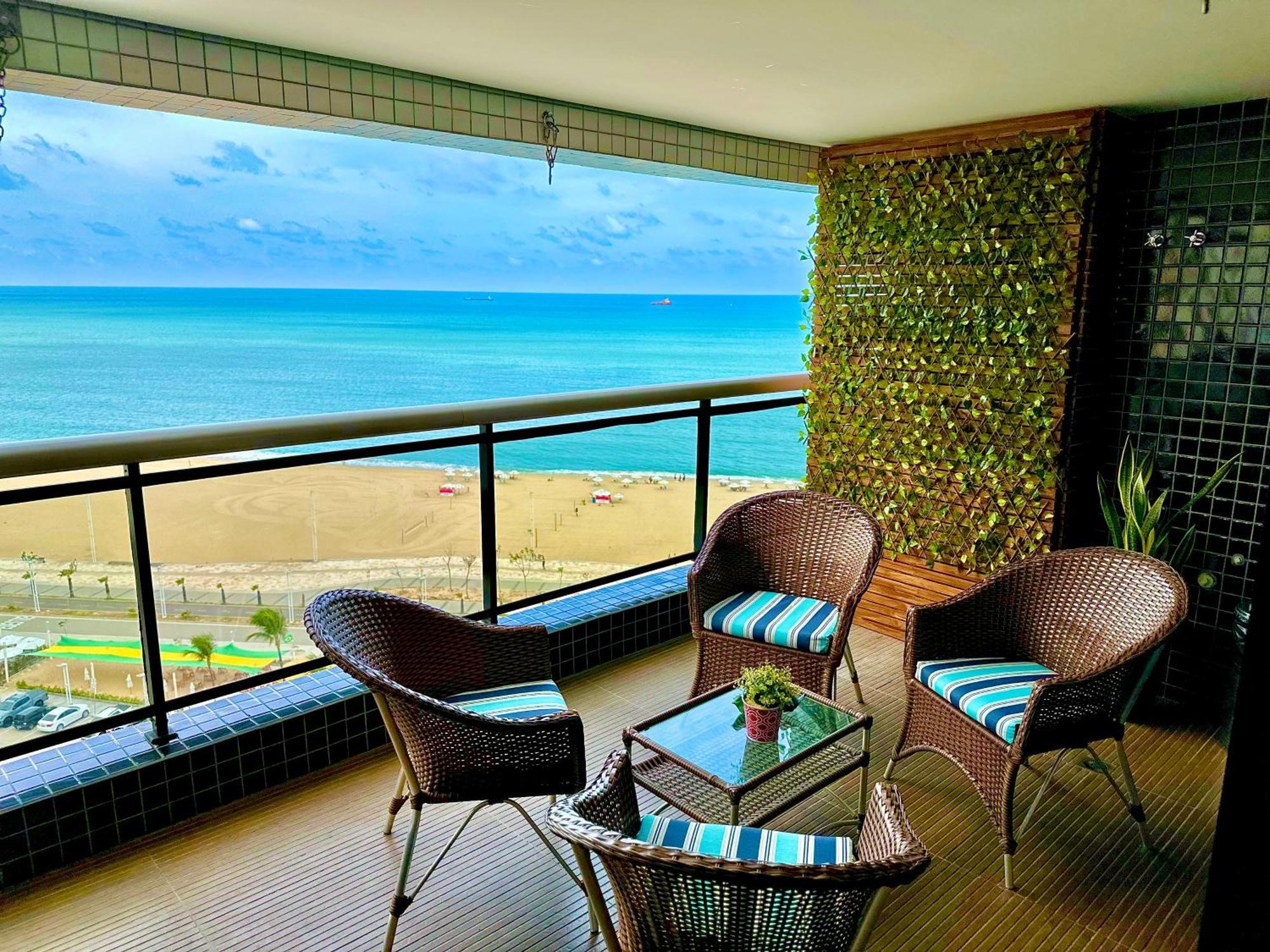 福塔雷萨Landscape Beira Mar - Lindo, Luxo, Frente Mar别墅 外观 照片