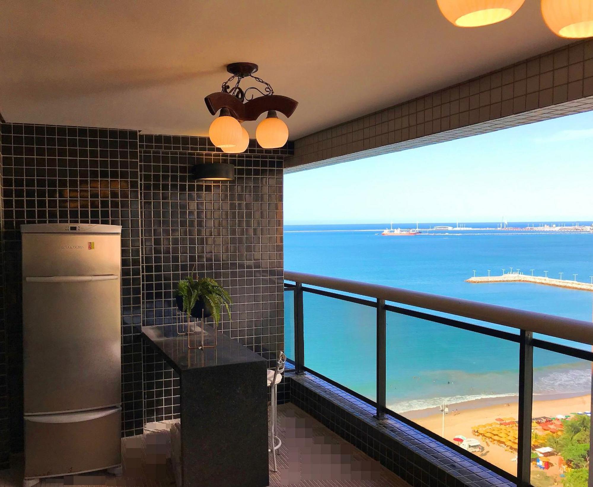 福塔雷萨Landscape Beira Mar - Lindo, Luxo, Frente Mar别墅 外观 照片